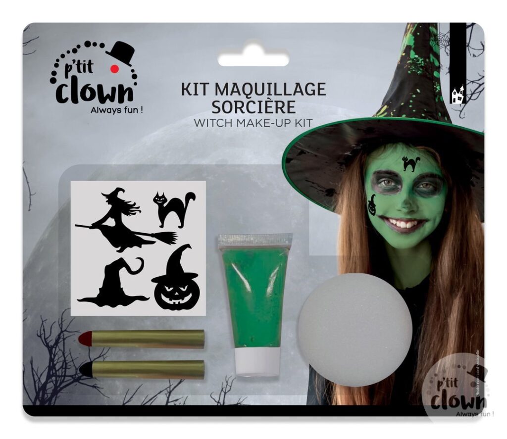 KIT MAQUILLAGE SORCIÈRE
