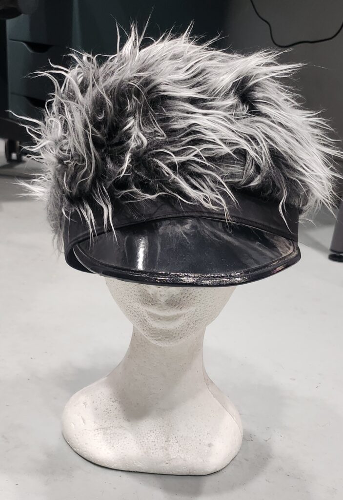 CASQUETTE FOURRURE (Casquette avec visière)