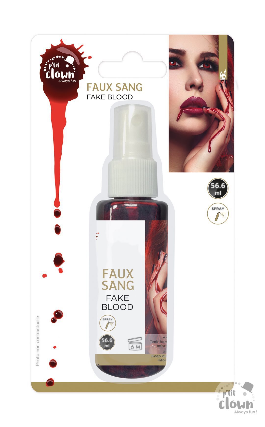 FAUX SANG EN SPRAY