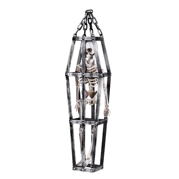 SQUELETTE DANS CAGE (Dimension 50 cm)