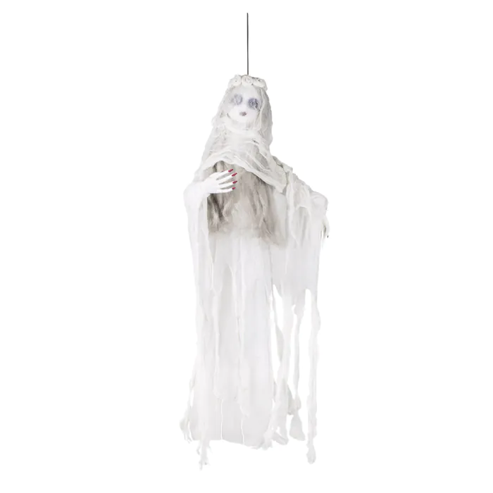 MARIÉE FANTÔME VOILÉE (Décoration 100 cm)