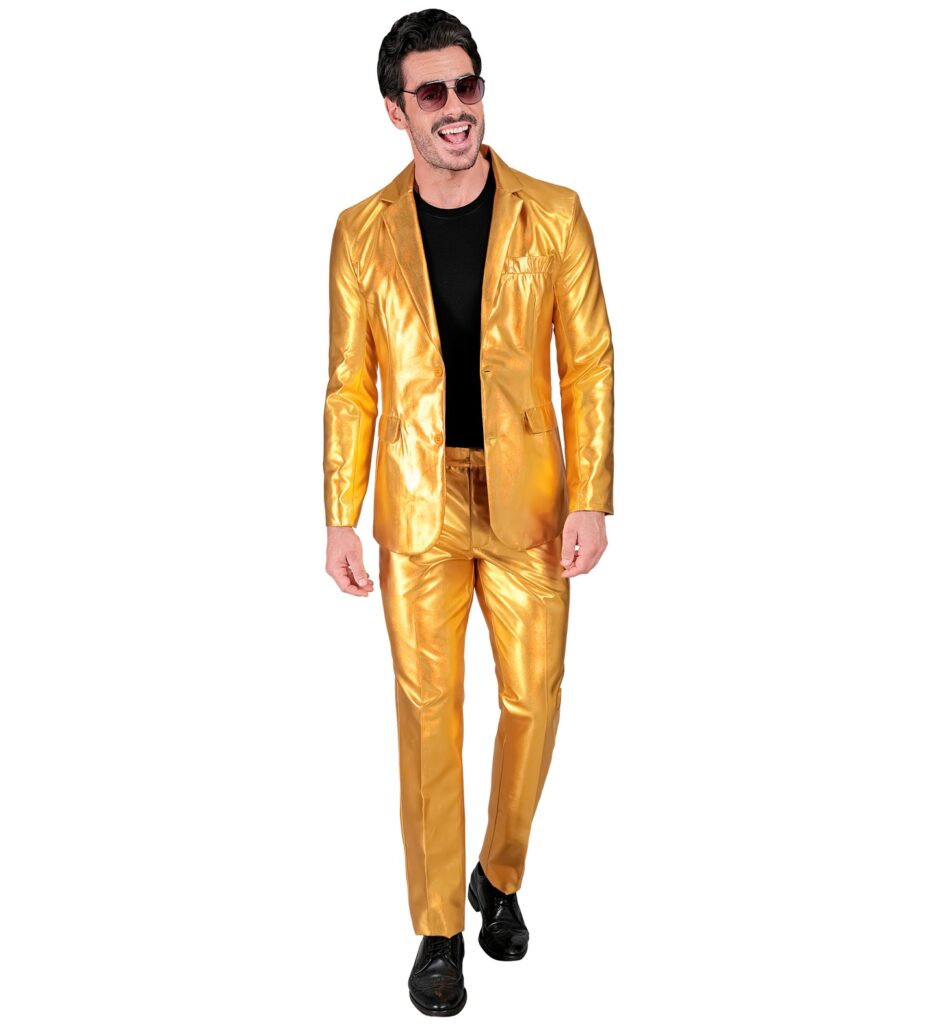 COSTUME HOMME DORÉ (Tailles adultes)