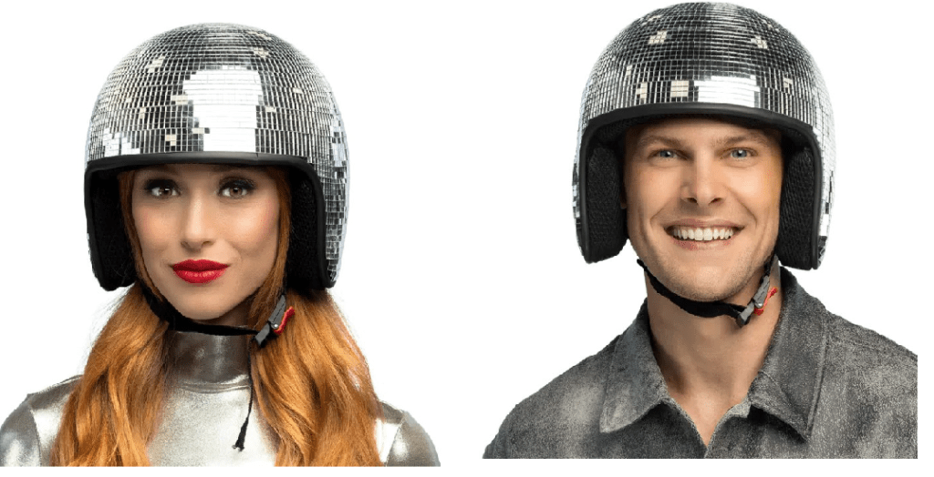 CASQUE BOULE DISCO