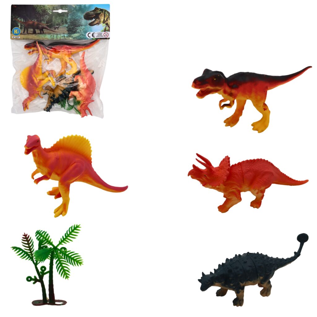 SACHET DINOSAURES (Dimensions de 14 et 18 cm)