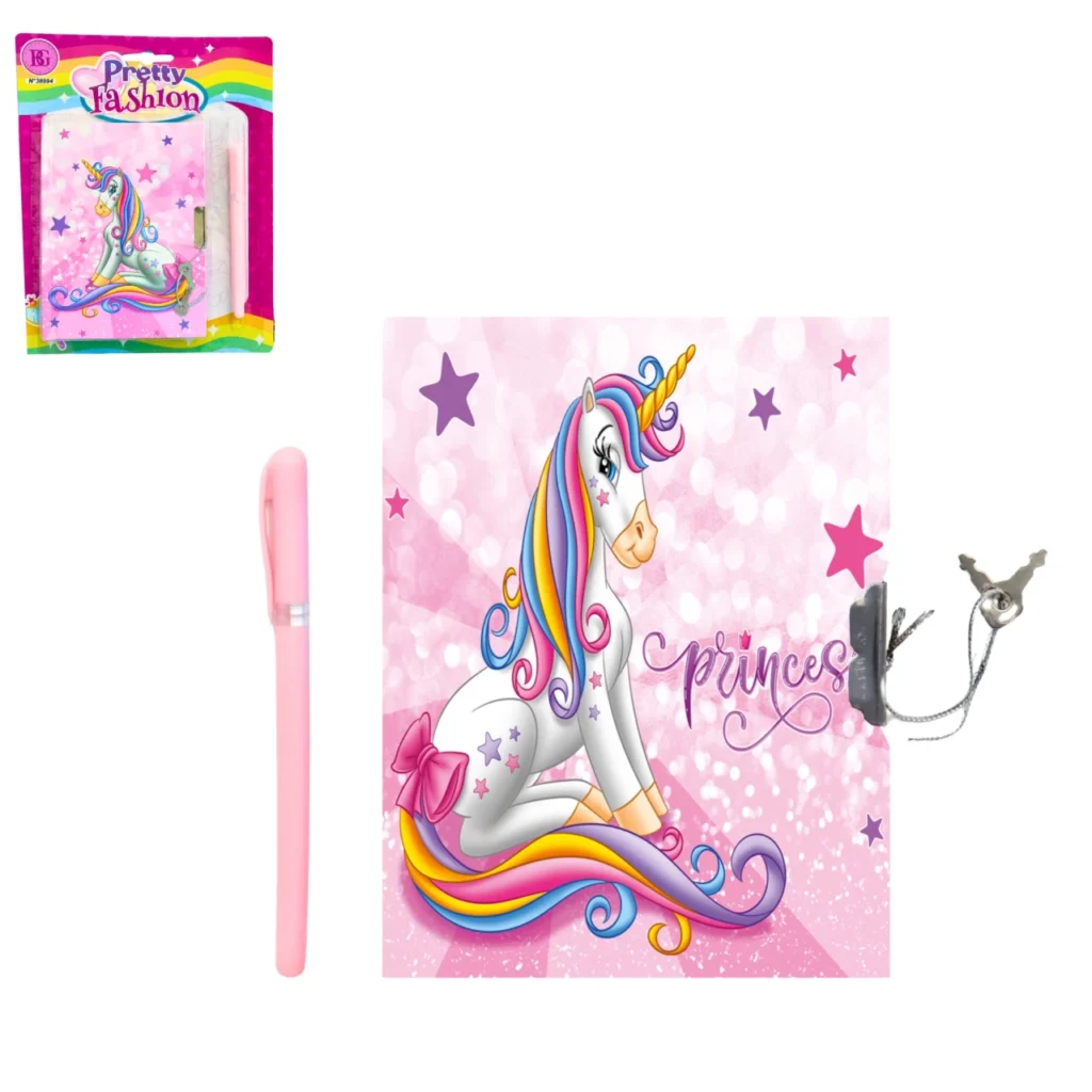 CARNET INTIME LICORNE