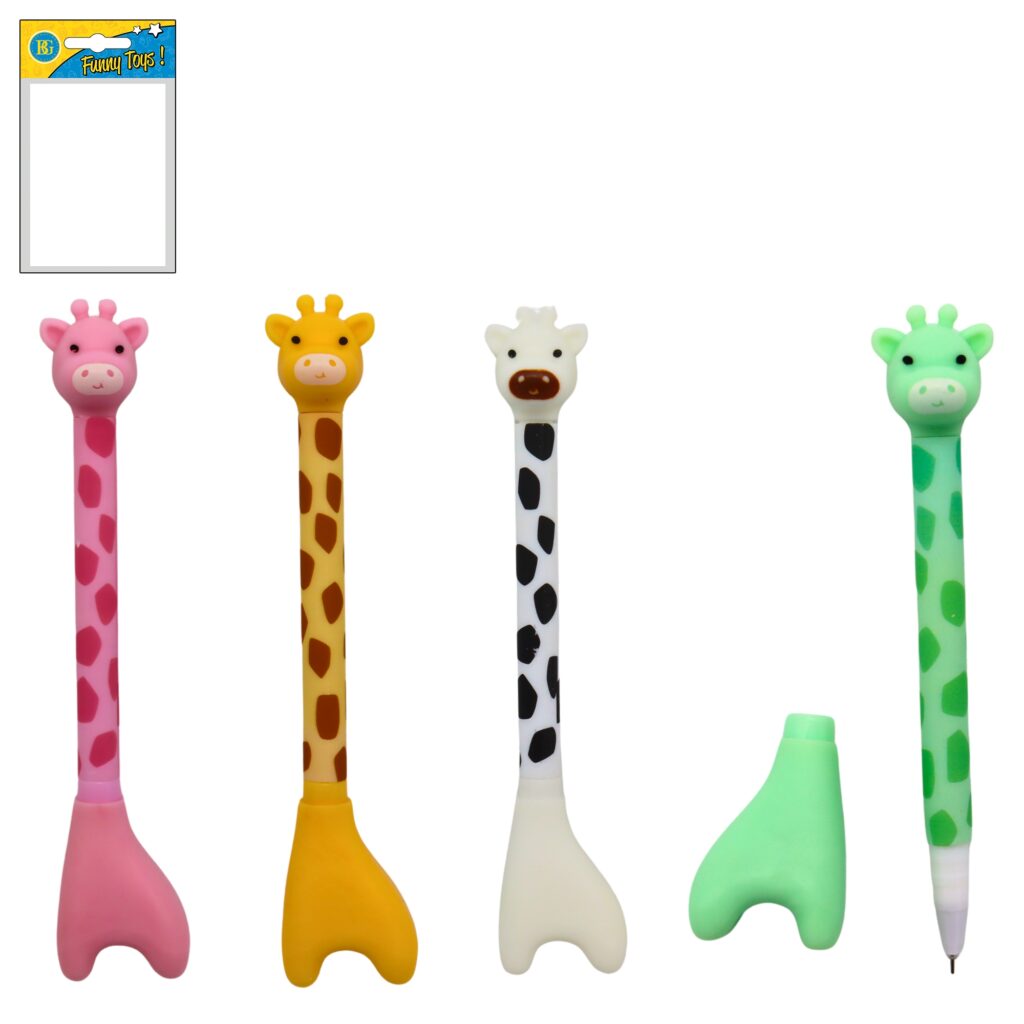 STYLO GIRAFE COULEUR FUN