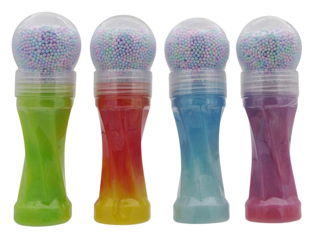 BOX PÂTE SLIME(Pack 6 pièces - 20 cm) Assortiment plusieurs coloris