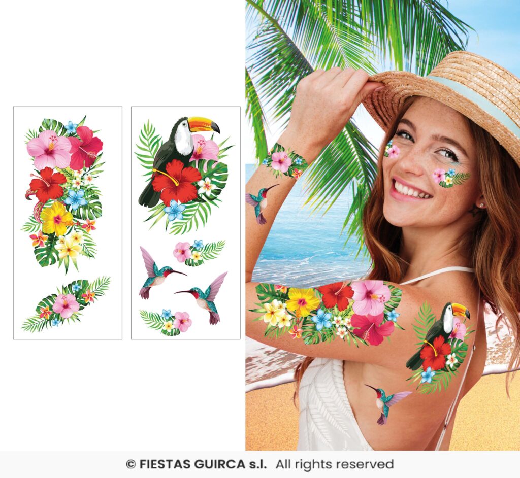 TATOUAGES EXOTIQUES ASSORTIS