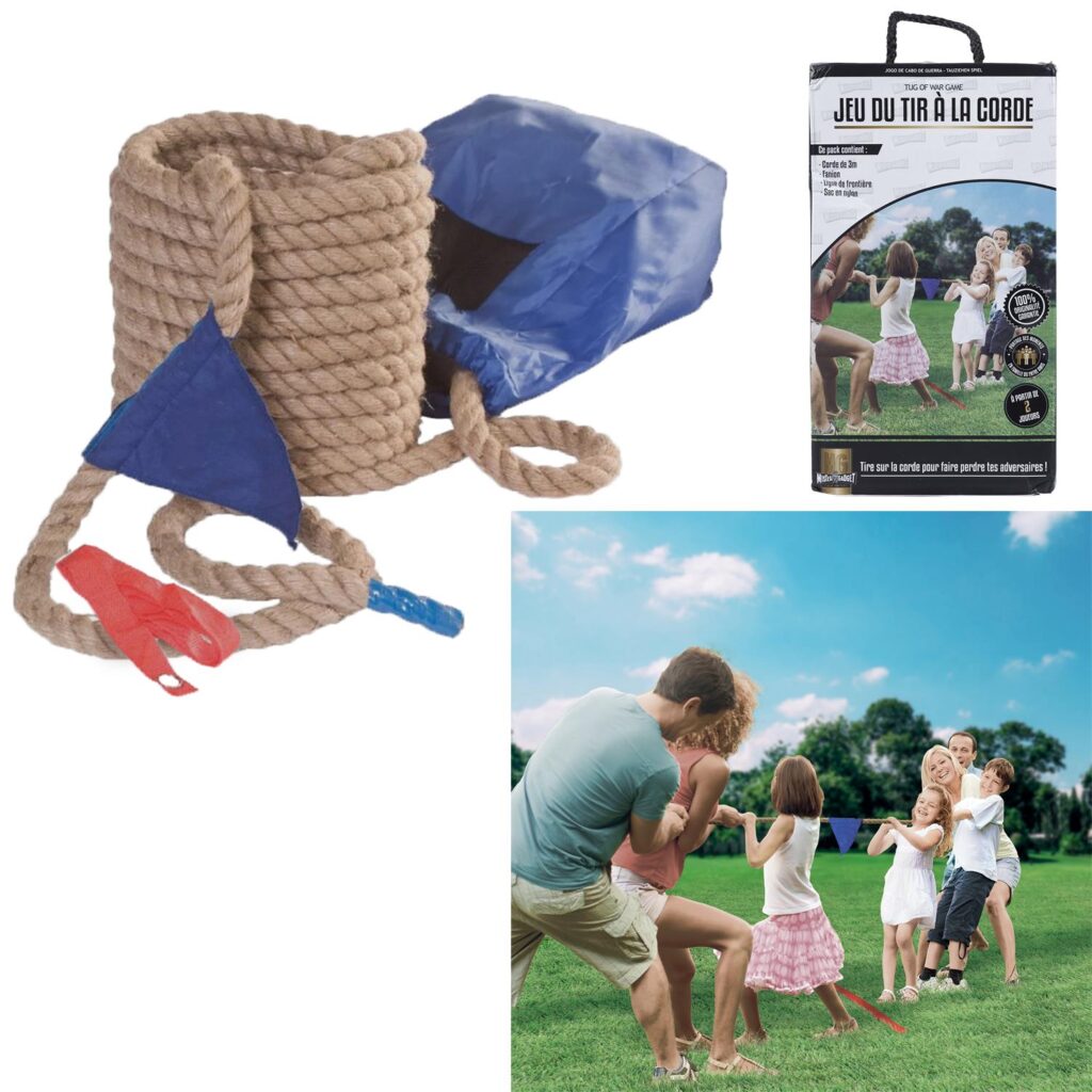 JEU DU TIR A LA CORDE (corde de 3M)