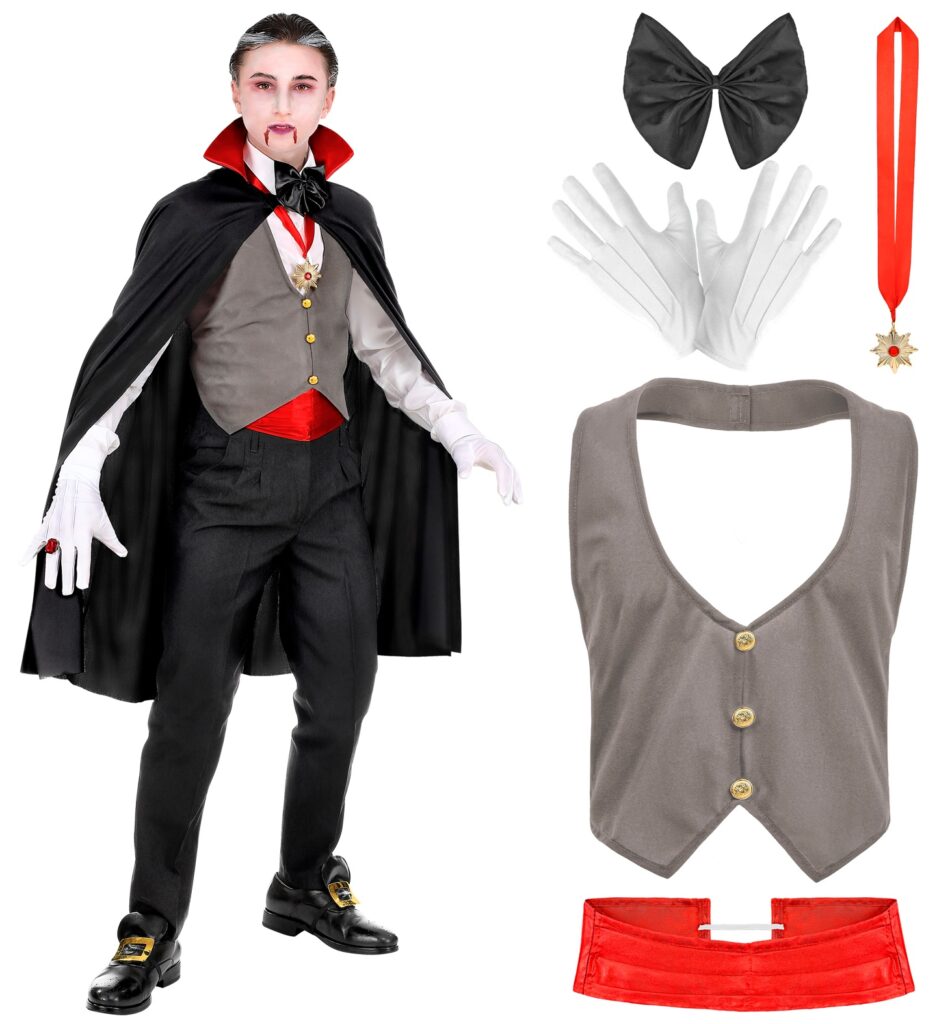 COSTUME PETIT VAMPIRE (Costume et accessoires) Tailles enfants