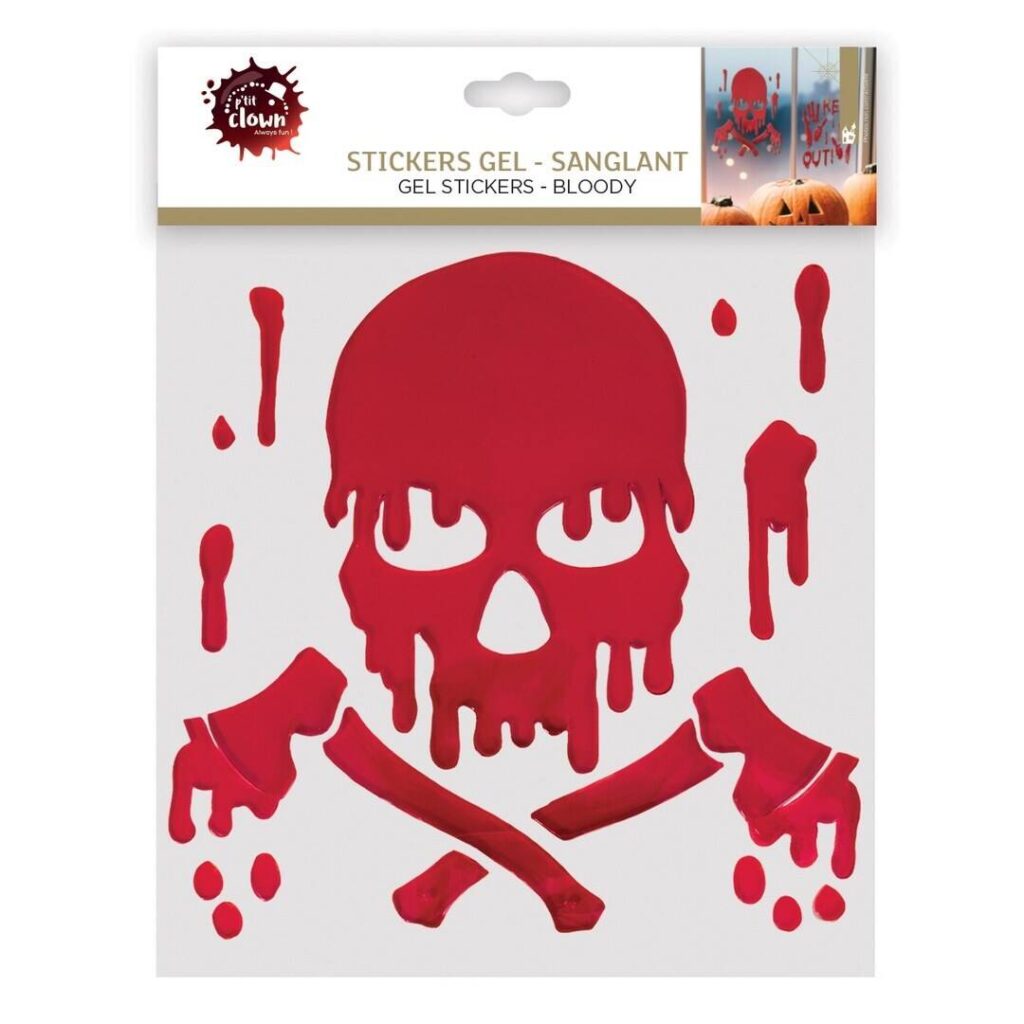 STIKERS GEL SANGLANT modèle aléatoire 20x20cm