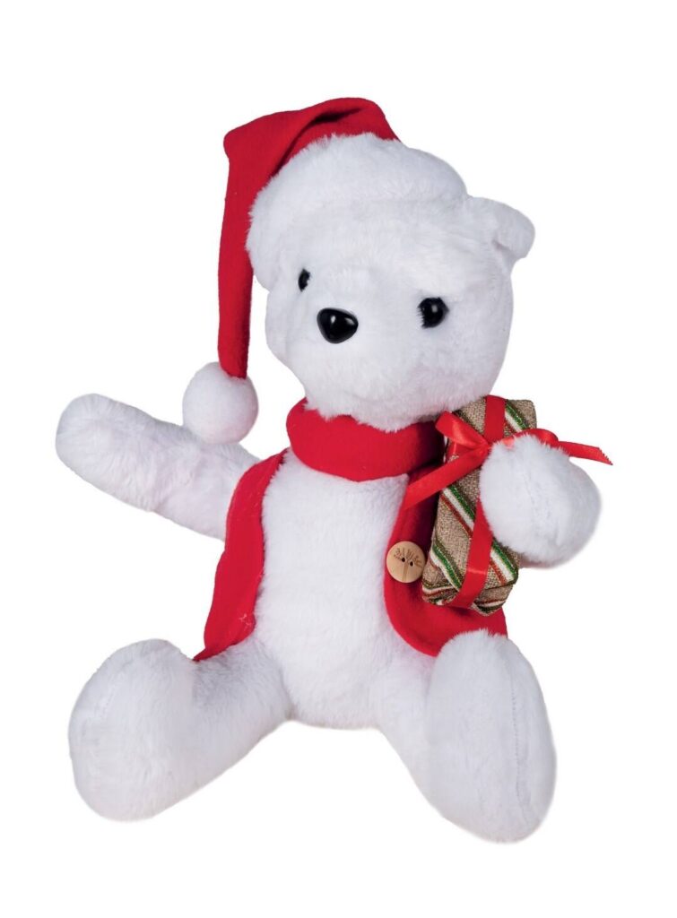 OURS ANIME ET SONORE 30cm
