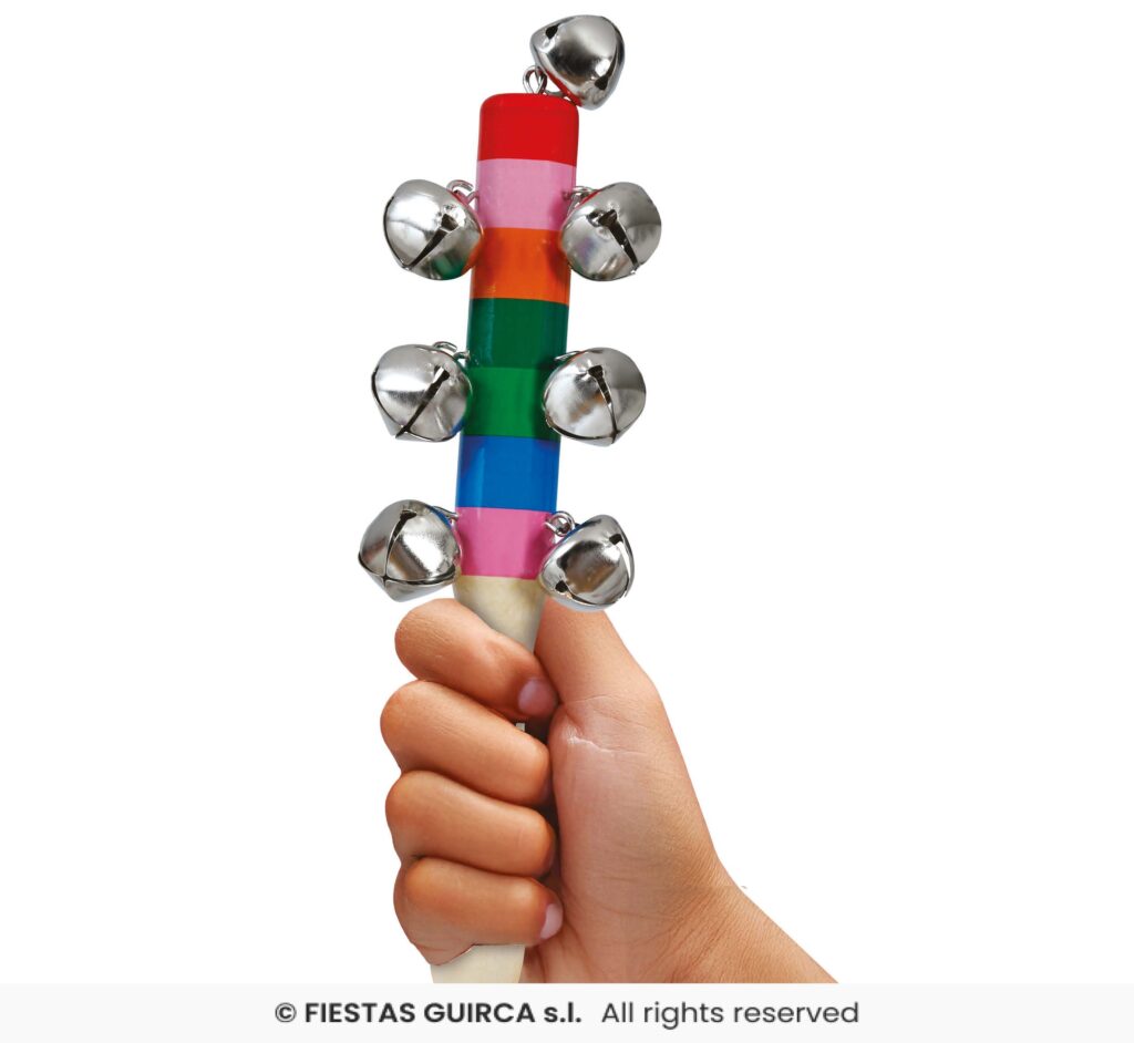 MARACAS A GRELOTS ( 20cm)