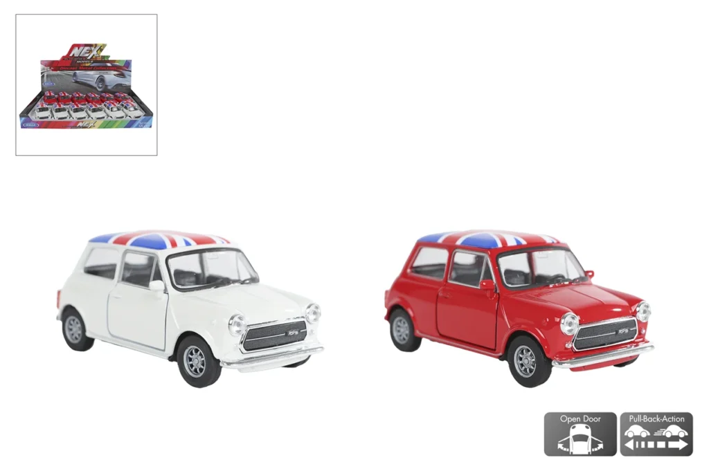MINI COOPER 1300 drapeau (Petites voitures collection)