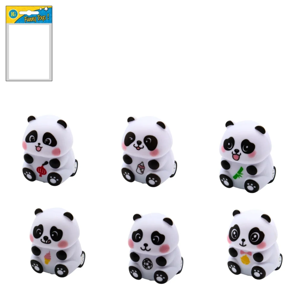 PANDA RETROFRICTION 5CM 6 MODELES ASSORTIS