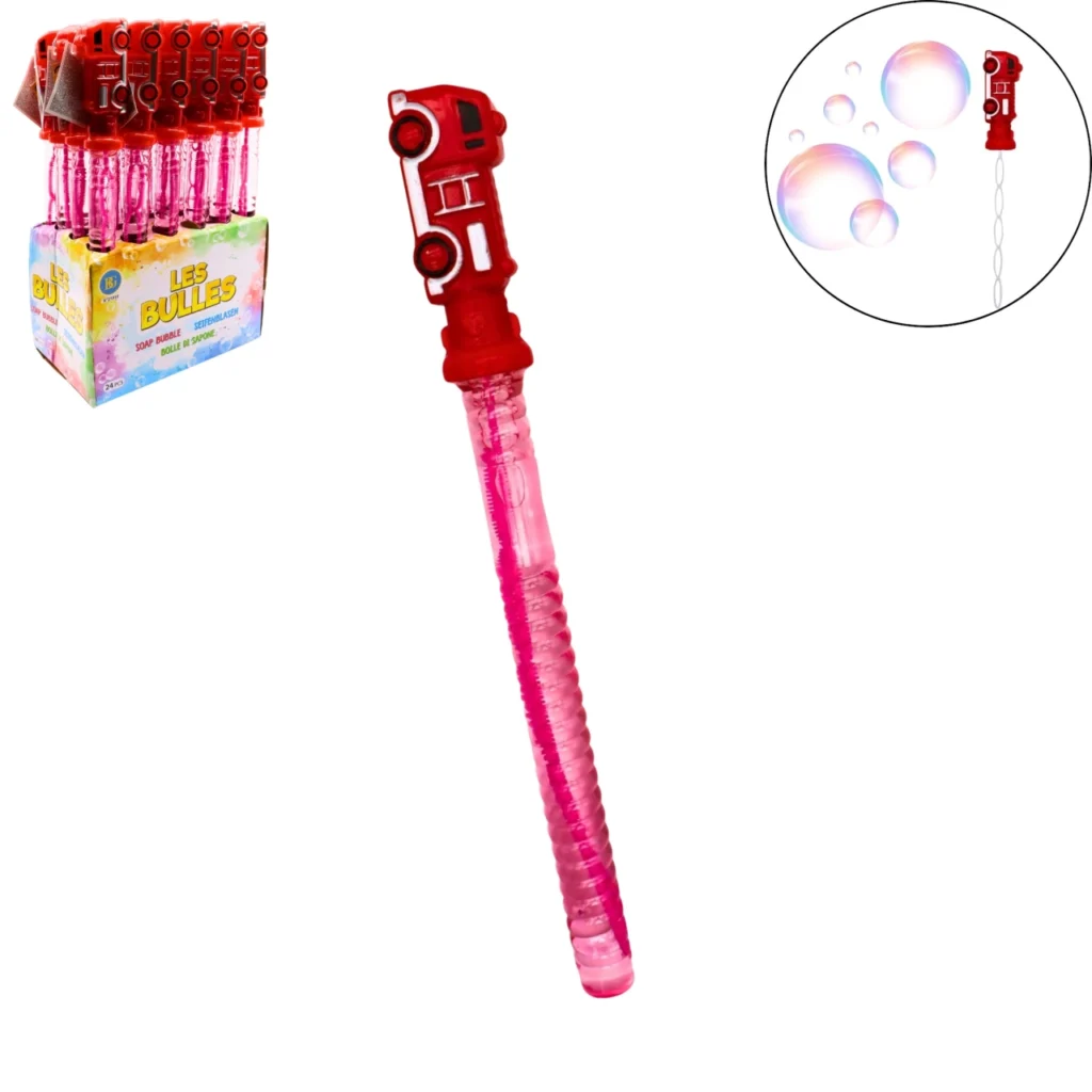 BÂTON BULLES POMPIER (Pack 24 tubes ) Taille 110 ml/37 cm
