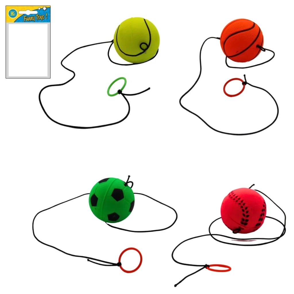 BALLE DE JONGLAGE POUR DOIGT 4.5CM 4 MODELES ASSORTIS