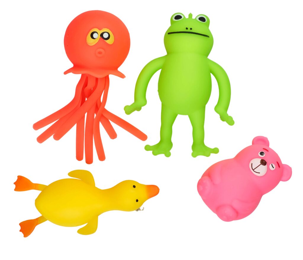 ANIMAUX RIGOLO ANTI STRESS (Boite 12 pièces )