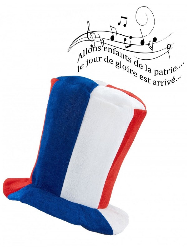 CHAPEAU DE FOU FRANCE SON MARSEILLAISE (Supporter France BBR)