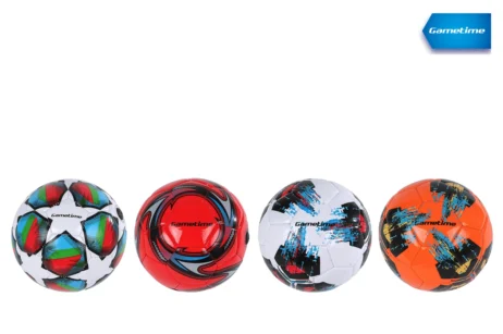 BALLON DE FOOT  (SIMILI CUIR 14 cm ) COULEURS ALEATOIRE