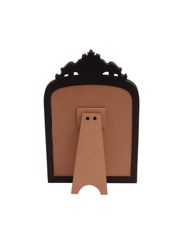 CADRE A POSER RESINE NOIR SQUELETTES DANSANT 23.6CM X 2CM X 35.5CM