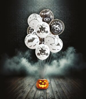 BALLONS HALLOWEEN (Sachet 10 ballons)