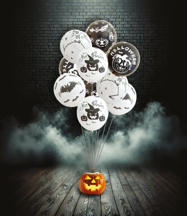 BALLONS HALLOWEEN (Sachet 10 ballons)
