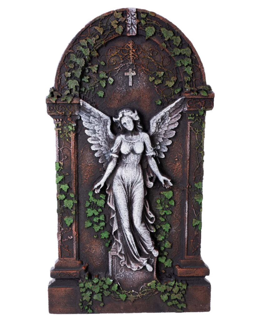 PIERRE TOMBALE ANGE (Dimension 90 cm)