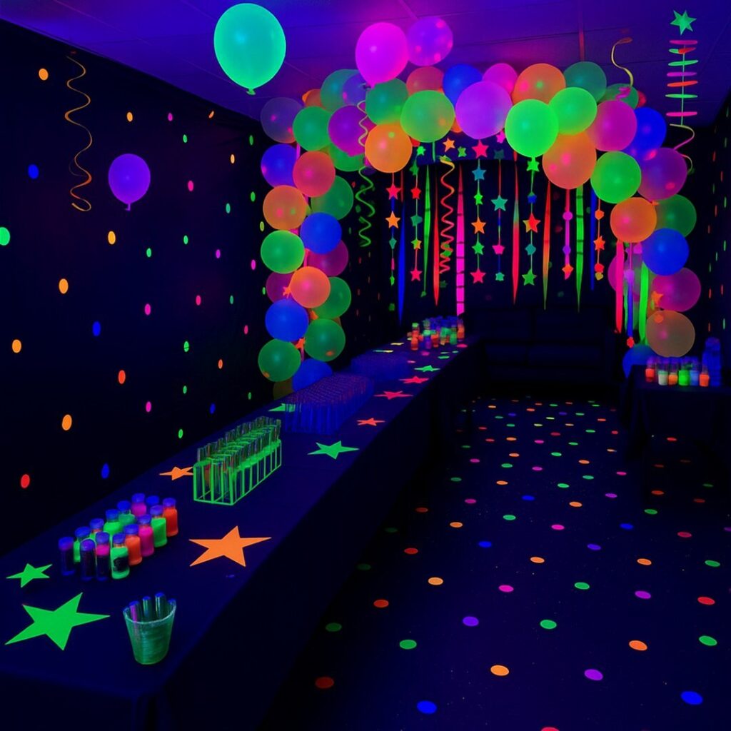 BARRE DE LUMIÈRE NOIRE UV 96 led (24 cm)