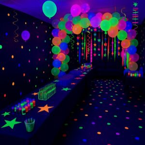 BARRE DE LUMIÈRE NOIRE UV  96 led (24 cm) – Image 2