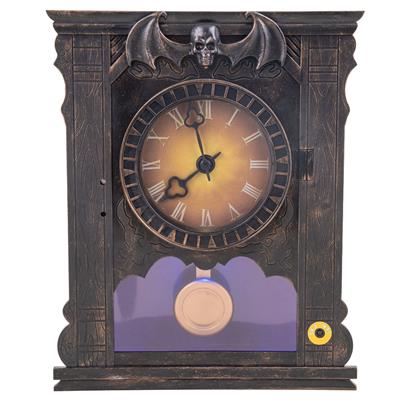 HORLOGE EFFRAYANTE ANIMEE ET SONORE
