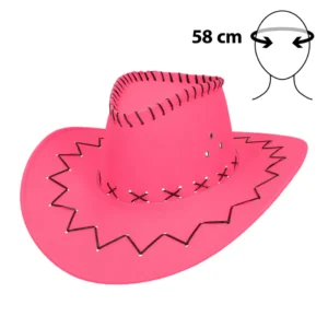 CHAPEAU COW BOY FLUO 4 COULEURS – Image 6