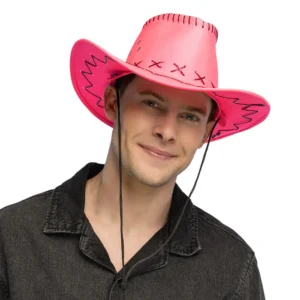 CHAPEAU COW BOY FLUO 4 COULEURS – Image 5