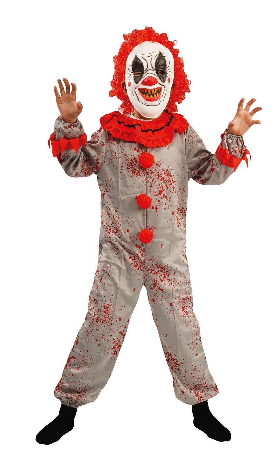 Costume clown tueur - enfant 3 tailles – Image 1