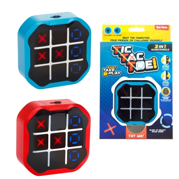 JEU ÉLECTRONIQUE TIC TAC TOC 2 ASSORTIS MODELE ALEATOIRE